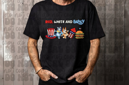 Red White Bluey Cookout