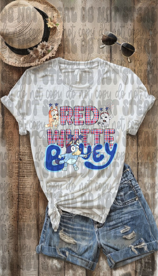 Red White Bluey