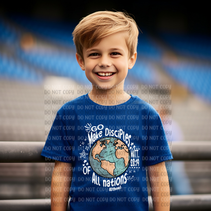 Go Make Disciplines Of All Nations Long Sleeve
