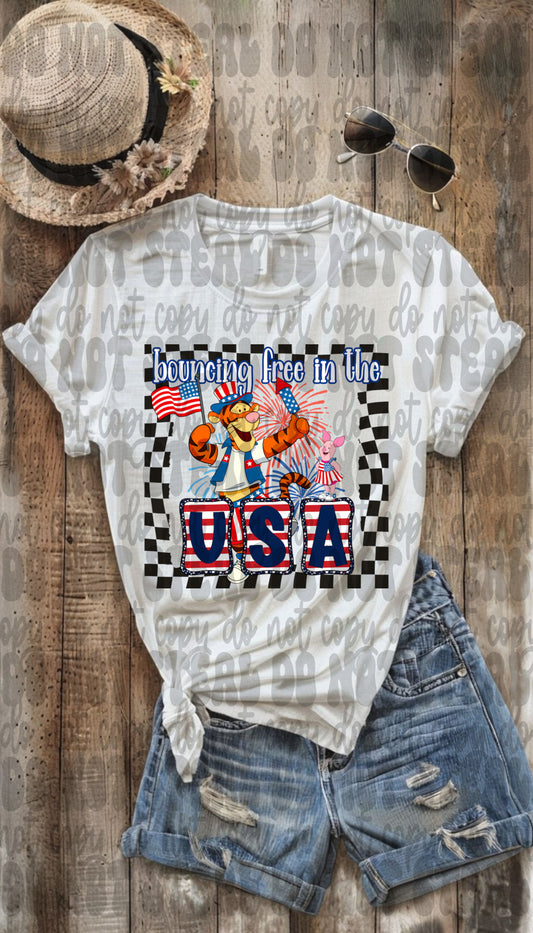 Bouncing Free In The USA
