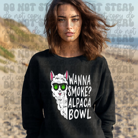 Wanna Smoke? Alpaca Bowl