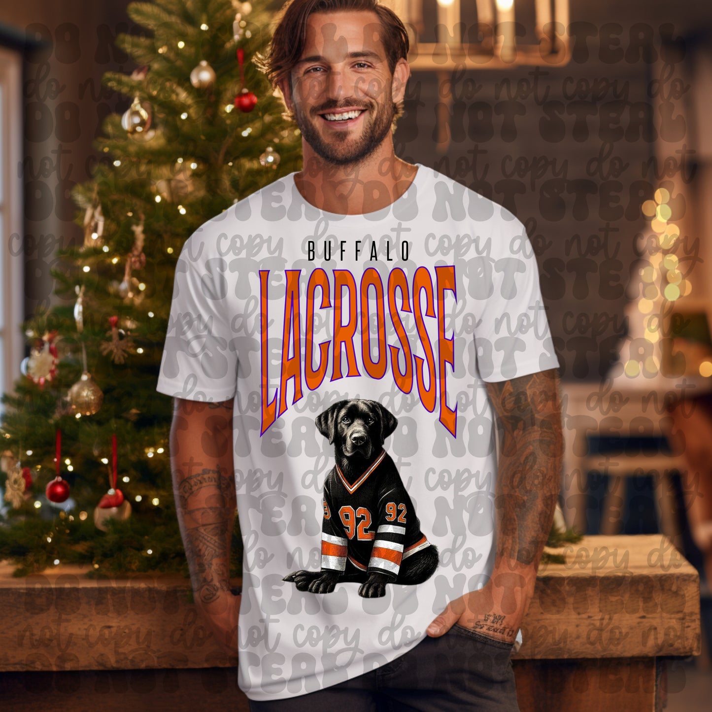 Buffalo Lacrosse Black Lab