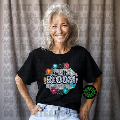 You'll Bloom If You Water Yourself
